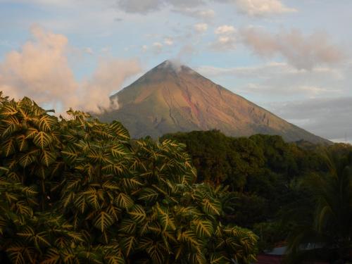 Nikaragua - sopka na ostrově Ometepe